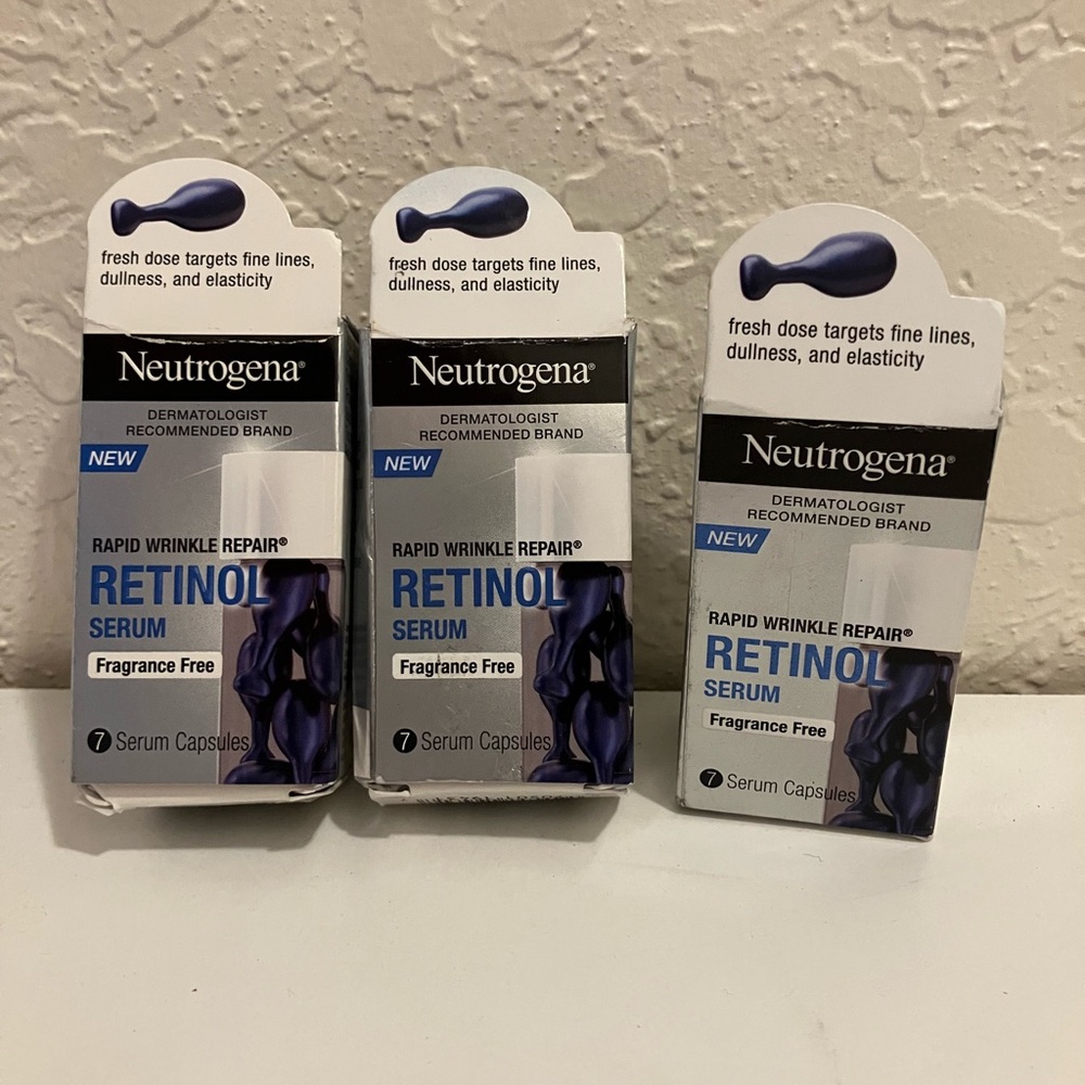 21-days of Neutrogena Retinol Serum treatment